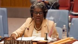 Американската амбасадорка во ОН, Линда Томас-Гринфилд.