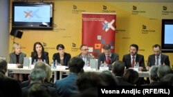 Sa konferencije za medije, Beograd, 3. mart 2016.