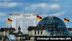 Charite xəstəxanası, Berlin, 25 avqust 2020 