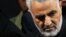 Iranian major general and the commander of Revolutionary Guard's Quds Force, Qassem Soleimani, undated.