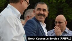 Yunus-Bek Yevkurov has resigned as the head of Russia's North Caucasus region of Ingushetia.