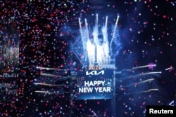 Гледка от площад Таймс Скуеър, Ню Йорк