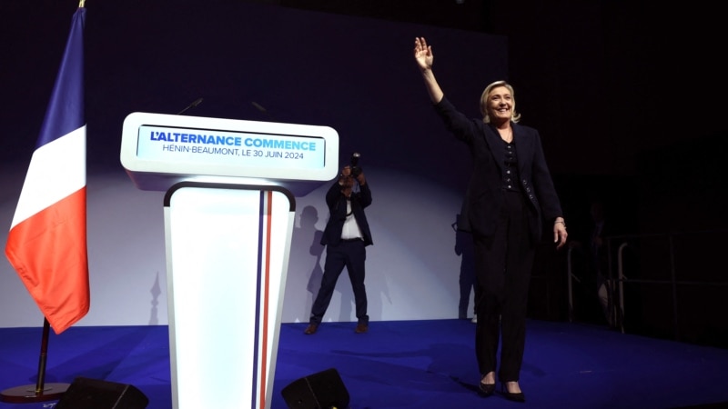 صدرنشینی راست افراطی در انتخابات پارلمانی فرانسه بر اساس برآوردهای اولیه