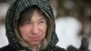 Таежная отшельница Агафья Лыкова. Хакасия (Россия), 21 января 2014 года.