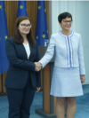 Moldova: Cristina Gherasimov and Marta Kos