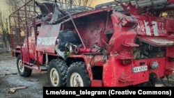 Під час гасіння пожеж російські війська двічі завдавали повторних ударів, повідомляє ДСНС