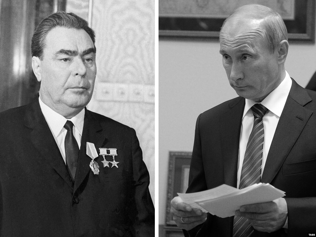 Россияне предпочли Брежнева Путину