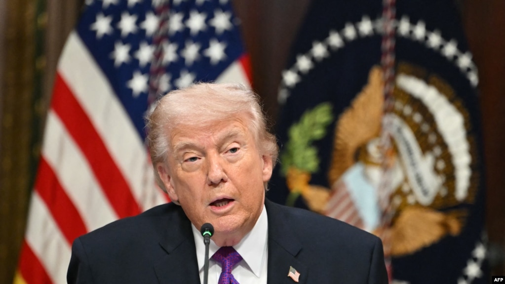 د متحدو ایالاتو ولسمشر دونالد ټرمپ ،