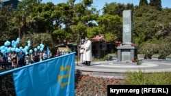 Qırımtatar sürgünliginiñ 75 yılına bağışlanğan matem tedbiri