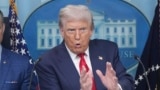 Дональд Трамп на пресс-конференции в Вашингтоне. 11 августа 2025 года