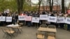 У Львові, Харкові та Дніпрі ресторатори вийшли на протест проти «карантину вихідного дня» (фото)
