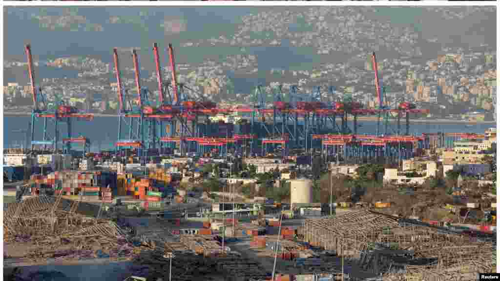 LEBANON-BLAST-BEFORE AND AFTER IMAGES