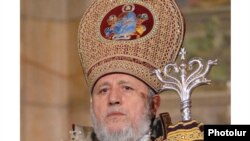 Armenia -- Garegin II, head of the Armenian Apostolic Church.