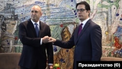 North Macedonia - Stevo Pendarovski - Bulgaria - Rumen Radev - Skopje