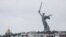 The Motherland Calls statue in Volgograd (formerly Stalingrad) 