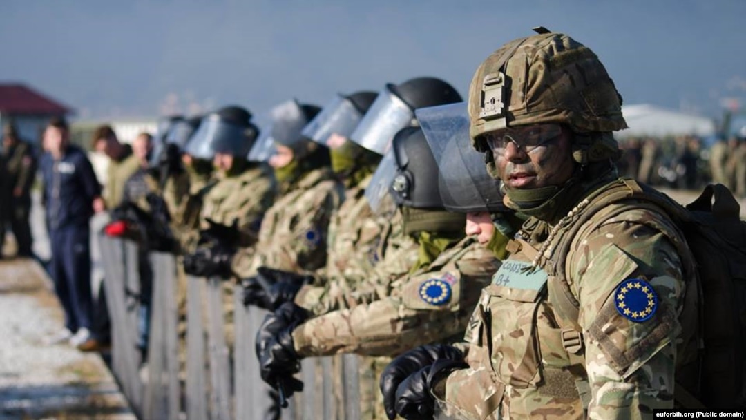 Britanski vojnici pri EUFOR-u