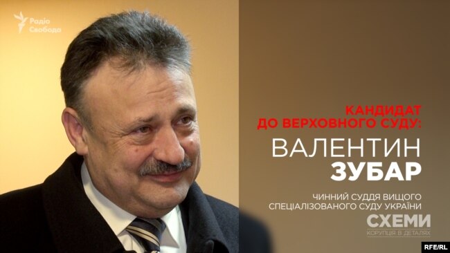 Валентин Зубар, кандидат до нового Верховного суду, чинний суддя Вищого спеціалізованого суду України