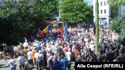 Մոլդովա - Հուլիսի 30-ի բողոքի ցույցը Քիշնևում