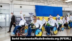 У Києві зустріли українськиї паралімпійців, Київ, 5 вересня 2021 року