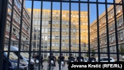 Zgrada Višeg suda u Novom Sadu, 2025.