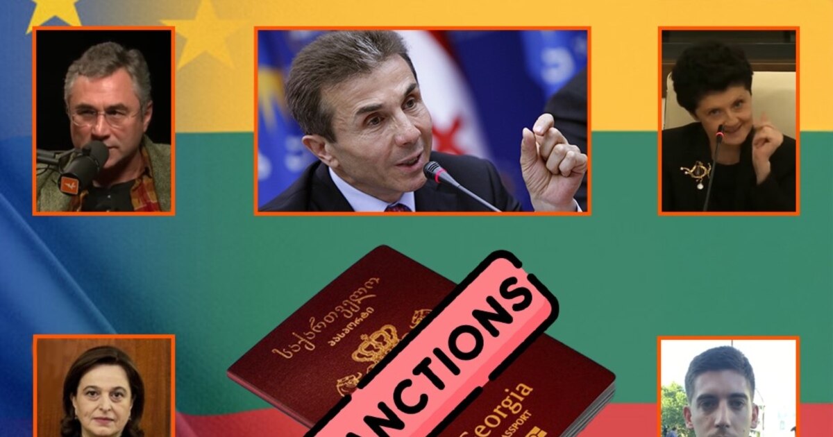 „ოცნების“ ლიდერები, მოსამართლეები, ამაღლობელის საქმის ფიგურანტები - ლიეტუვის სანქციები 102 ადამიანს შეეხო