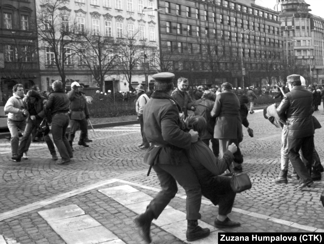 A Look Back At The Velvet Revolution, 25 Years Later