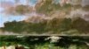 Gustave Courbet, „Štarmavoje mora” (1869).