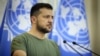 Volodimir Zelenszkij közös sajtótájékoztatója az ENSZ-főtitkárral Lvivben 2022. augusztus 18-án