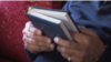 Morocco, Edery Raphaël, a Jewish Moroccan holding a book, video grab