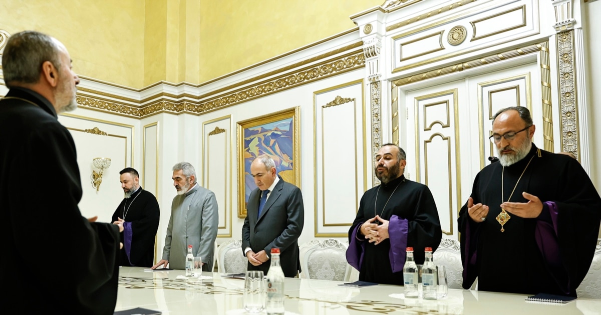 Pashinyan met with the bishops of the Armenian Apostolic Church
