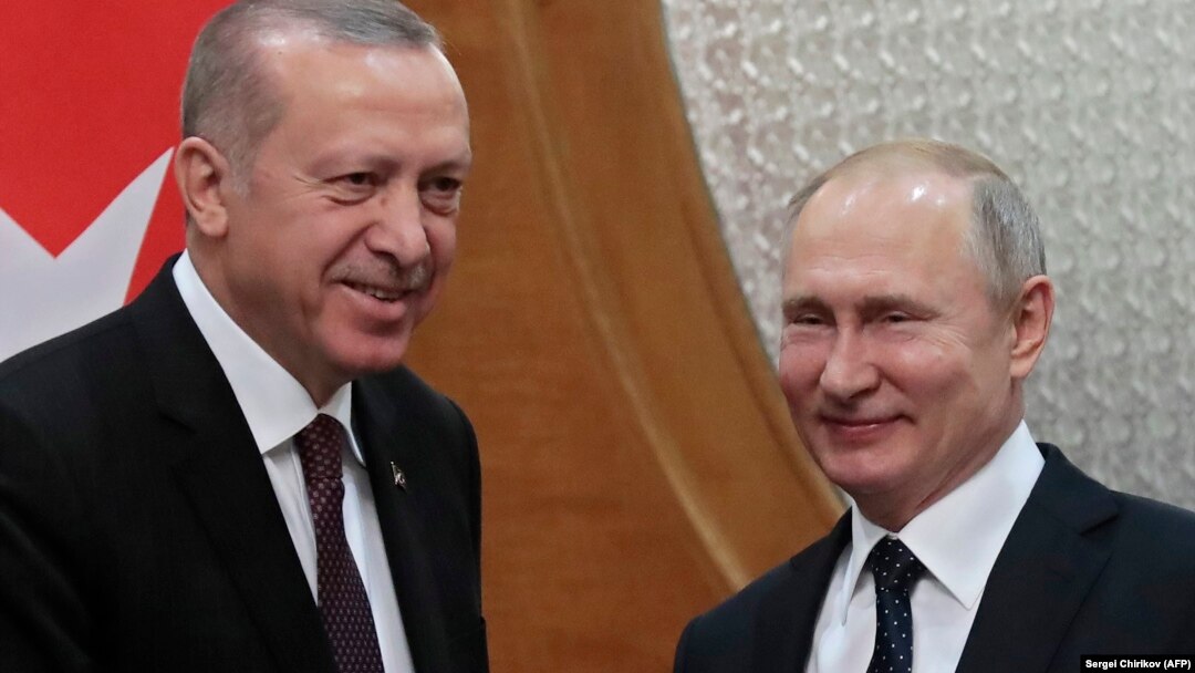اردوغان و پوتین؛ ۱۴ فوریه ۲۰۱۹ در سوچی روسیه