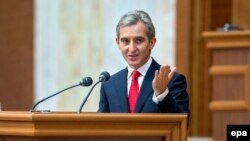 Premierul Iurie Leancă la tribuna Parlamentului