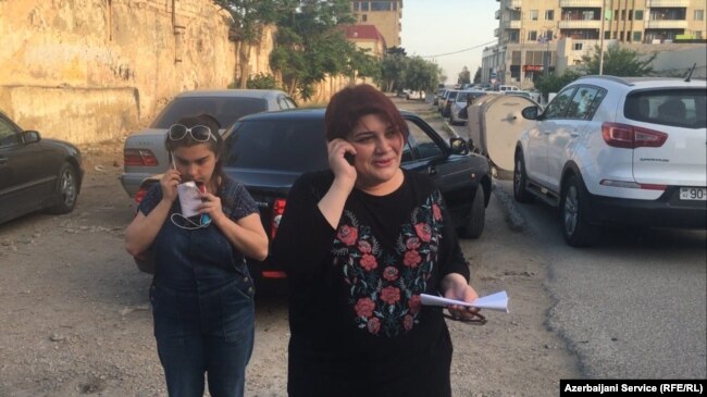 Khadija Ismayilova, an investigative journalist with RFE/RL's Azerbaijani Service, was released from prison in 2016 after serving 17 months for financial-crimes charges that she and supporters say were government retaliation for her extensive reporting on alleged corruption involving Azerbaijan's president and his relatives.