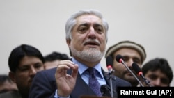 Outgoing Afghan Chief Executive Officer Abdullah Abdullah (file photo)