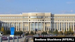 Здание министерства иностранных дел Казахстана в Астане. 