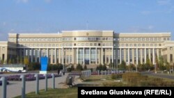 Здание министерства иностранных дел Казахстана в Астане.