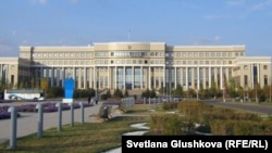 Здание министерства иностранных дел Казахстана.