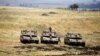 تانک‌های ارتش اسرائیل در بلندی‌های جولان