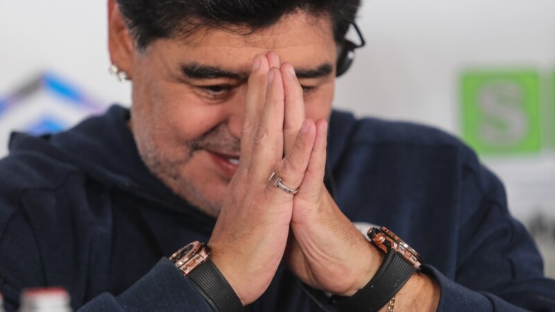 Diego Maradona aradan çykdy