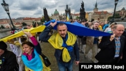 День Незалежності України у Празі, Чехія, 24 серпня 2014 року