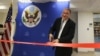 Інфармацыйны цэнтар амбасады ЗША адкрыўся па новым адрасе