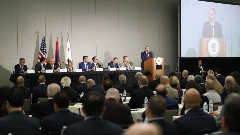 Пашинян на форуме Лос-Анджелес-Армения представил приоритетные направления экономики Армении