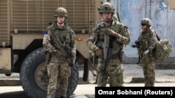 НАТОнун аскерлери. Кабул, 2020-жыл