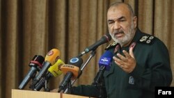 FILE - Hossein Salami is the commander of the Islamic Revolution Guard Corps, IRGC.