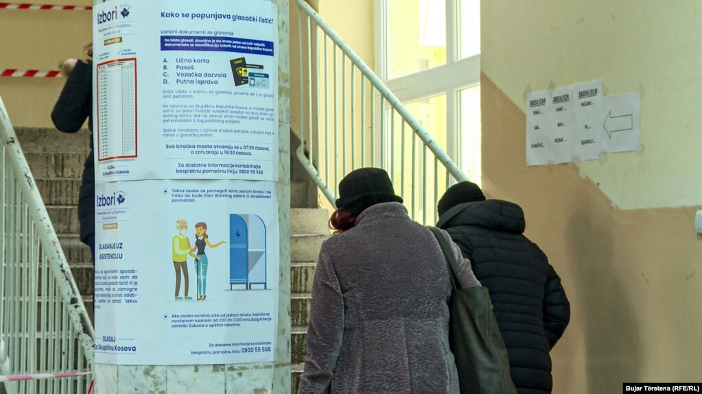 Vendvotim në Mitrovicën Veriore.