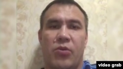 Активист Асылхан Жаубатыров.