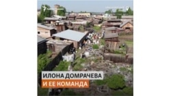 Жительница Алтая приехала в сибирский поселок и решила очистить его от мусора