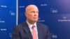 Stalni predstavnik SAD pri NATO savezu Matthew Whitaker tokom intervjua za RSE 18. septembra.