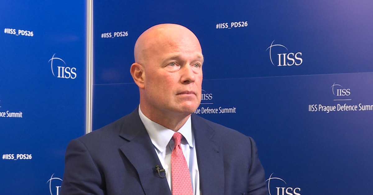 US NATO Envoy Whitaker Warns Patriot Shortage Means Washington, Allies Must 'Dig Deep'