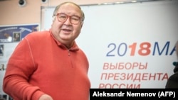 Russian businessman Alisher Usmanov 